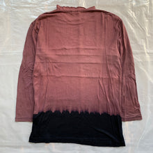 Load image into Gallery viewer, aw1993 CDGH+ Black, Maroon and Orange Bleach Dye Shirt - Size OS