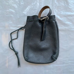 Yohji Yamamoto Horse Leather Coin Bag - Size OS