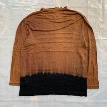 Load image into Gallery viewer, aw1993 CDGH+ Black, Tan and Brown Bleach Dye Shirt - Size OS