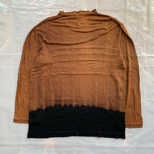 aw1993 CDGH+ Black, Tan and Brown Bleach Dye Shirt - Size OS