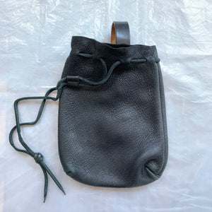 Yohji Yamamoto Horse Leather Coin Bag - Size OS