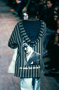 ss1998 Yohji Yamamoto Pajama Baja Zip Hoodie - Size XL